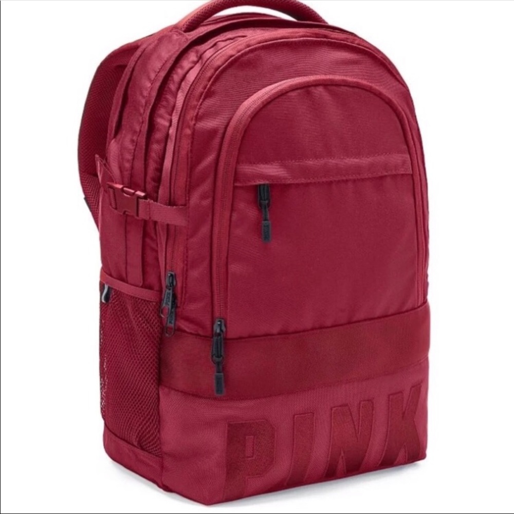 Pink backpack